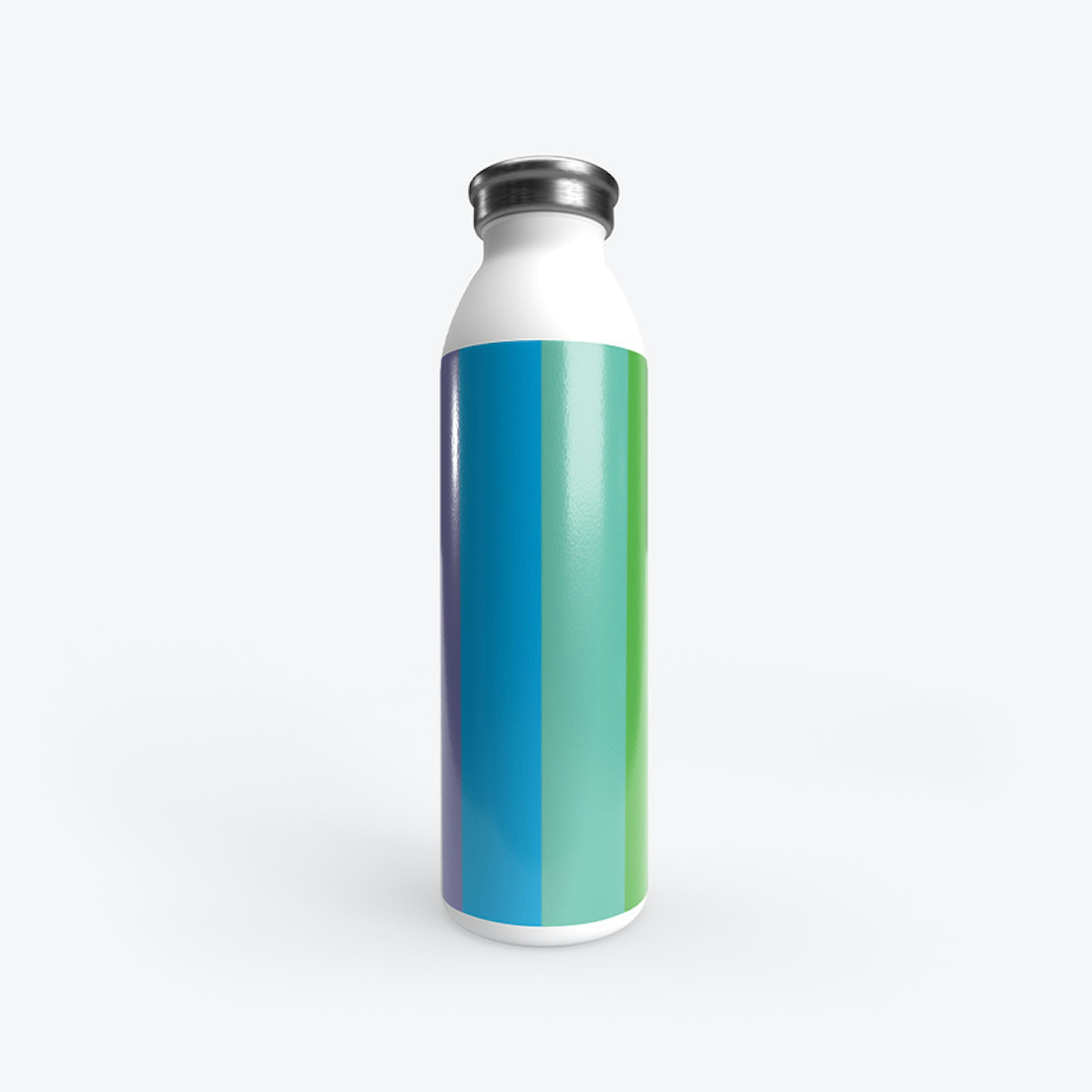The Society Striped Design Water Bottle